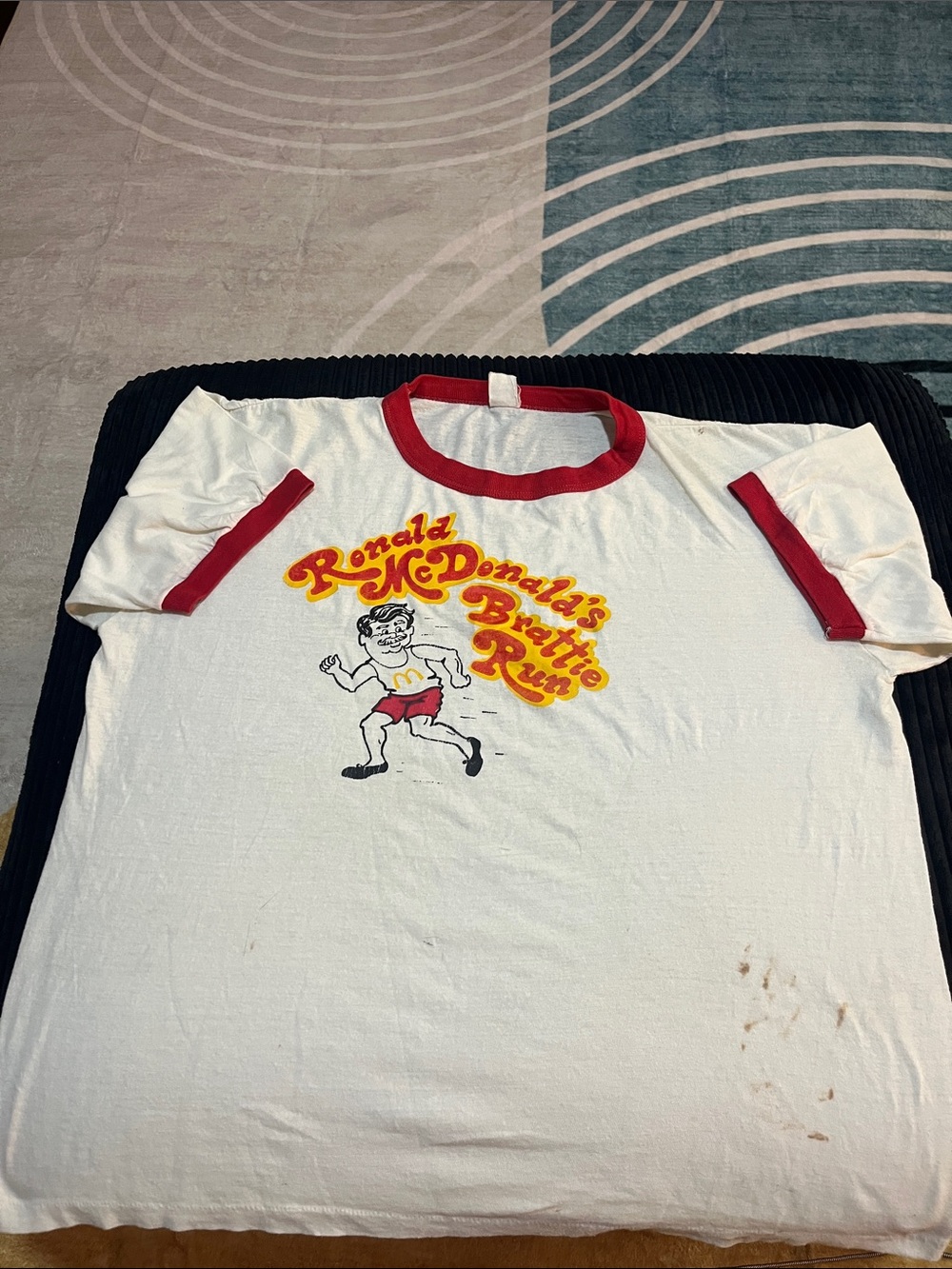 Vintage Ronald McDonald’s Brattie Run T Shirt